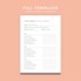 Printable 30 Days Routine Tracker Canva Template, Printable Habit ...