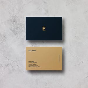 Bearbeitbare Canva-Visitenkartenvorlage, modernes, minimalistisches Design, anpassbare Visitenkarten, personalisierte Canva-Vorlage für Profis