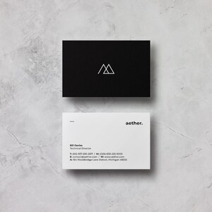Canva Business Cards Template, Fully Customizable Business Cards, Personalized Canva Business Template for Corporations, Easy To Edit