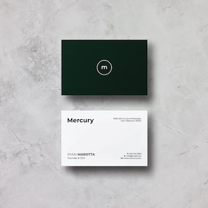 Customizable Canva Business Card Template, Corporate Business Card, Minimalist Business Card, Fully Editable Canva Business Card Design