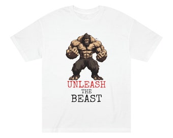 Beast Tee, Funny Gym Shirt, Muscle Shirt, Lifting Shirt,Gym Shirt, Workout Top