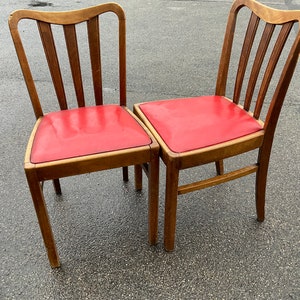 Chair Set/Dining Room Chairs/Vintage/Chairs