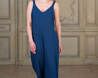 Jumpsuit ANNI in hübschem petrolblau