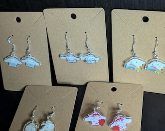 Cinnamonroll acrylic earrings