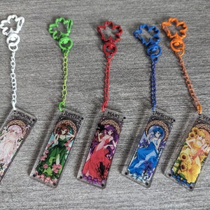 Pretty Sailor Guardian Keychains