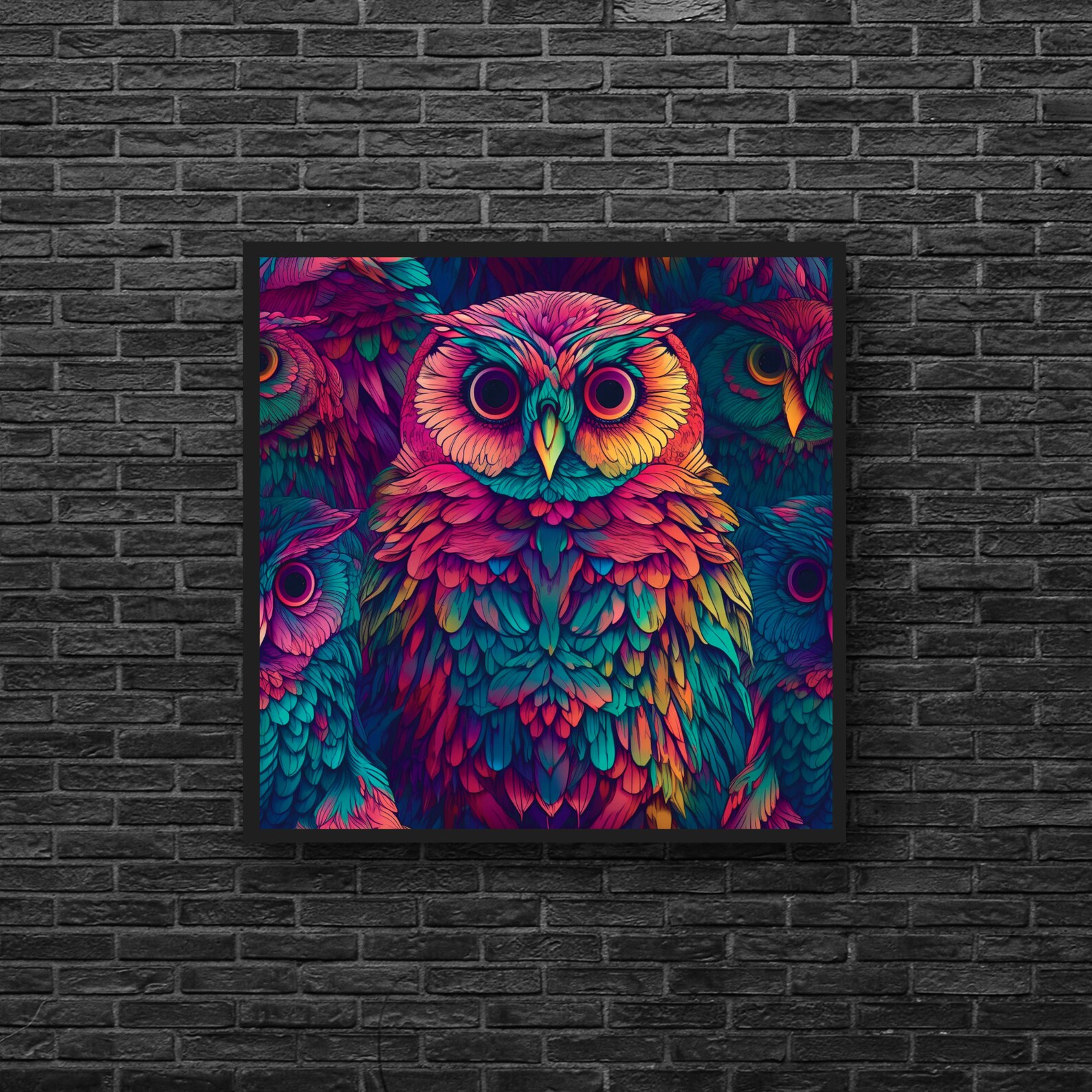 Set of 3 Owl Wall Art Instant Download Owl Prints Bird Art Etsy