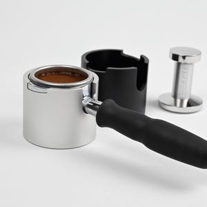 Perfect Fit Tamperstation La Marzocco Linea Micra & Mini R from Anodized Aluminium image 3