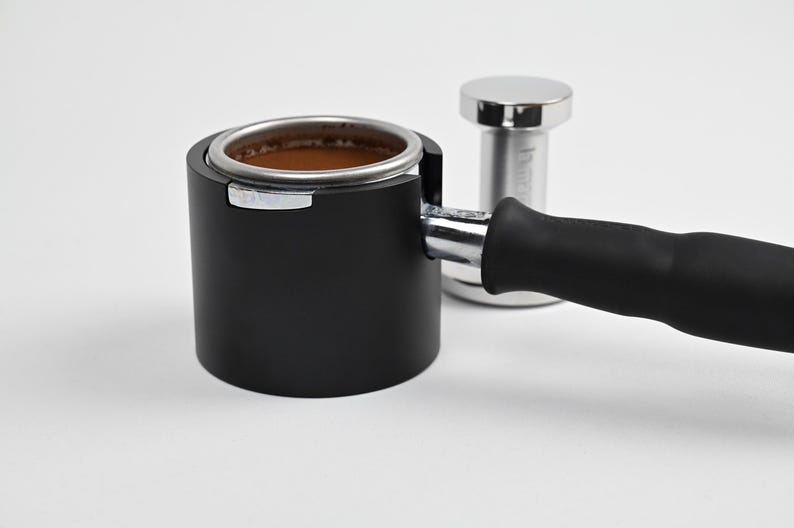 Perfect Fit Tamperstation La Marzocco Linea Micra & Mini R from Anodized Aluminium image 2