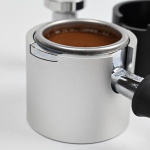 Perfect Fit Tamperstation La Marzocco Linea Micra & Mini R from Anodized Aluminium image 1