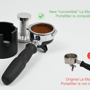 Perfect Fit Tamperstation La Marzocco Linea Micra & Mini R from Anodized Aluminium image 5