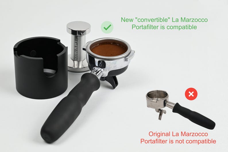 Perfect Fit Tamperstation La Marzocco Linea Micra & Mini R from Anodized Aluminium image 5