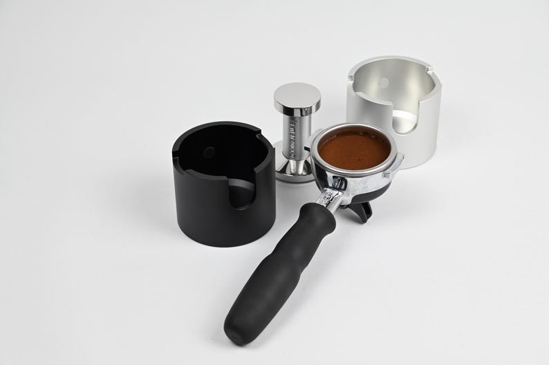 Perfect Fit Tamperstation La Marzocco Linea Micra & Mini R from Anodized Aluminium image 8