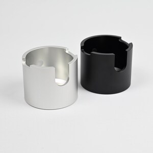 Perfect Fit Tamperstation La Marzocco Linea Micra & Mini R from Anodized Aluminium image 4