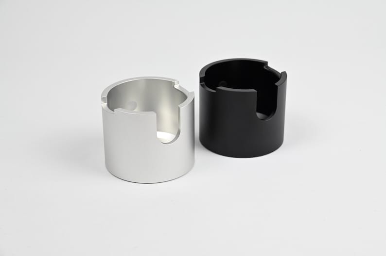 Perfect Fit Tamperstation La Marzocco Linea Micra & Mini R from Anodized Aluminium image 4