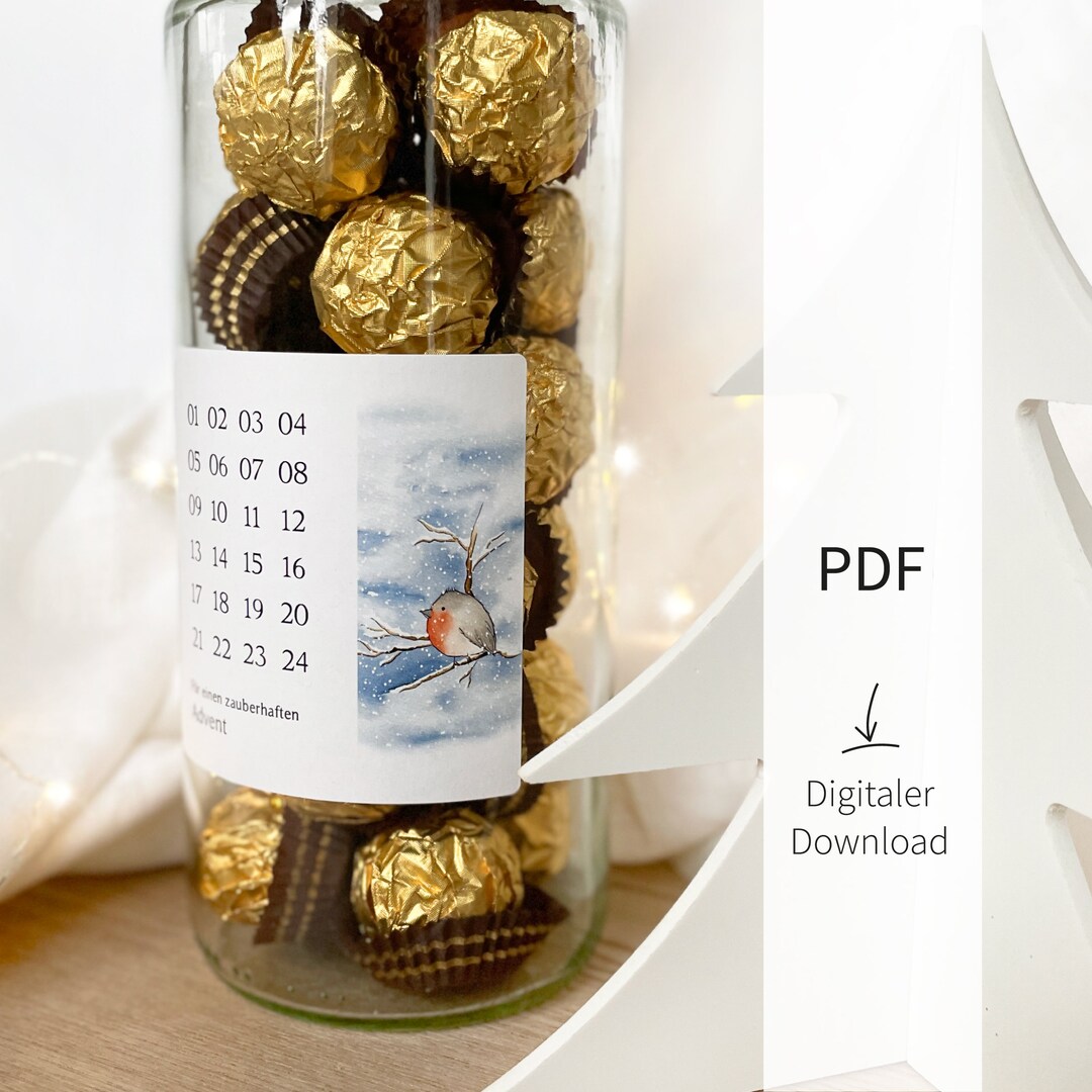Download Mini Advent Calendar DIY Christmas Calendar to - Etsy UK