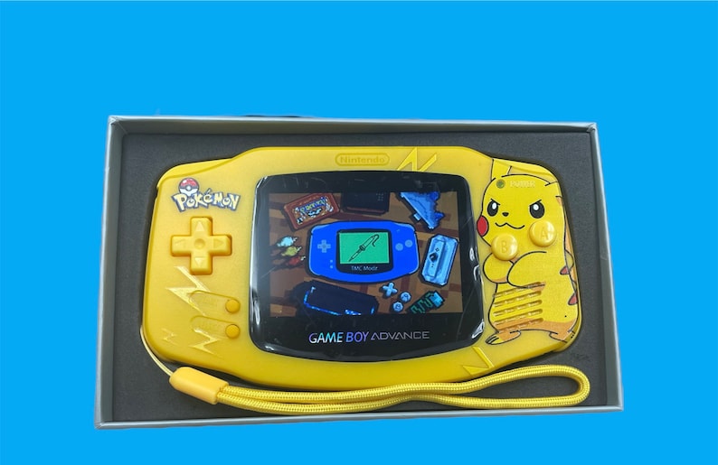 Pokemon Gameboy Advanced Console with Backlight Screen image 3