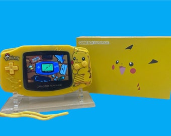 Console Pokemon Gameboy Advanced con schermo retroilluminato