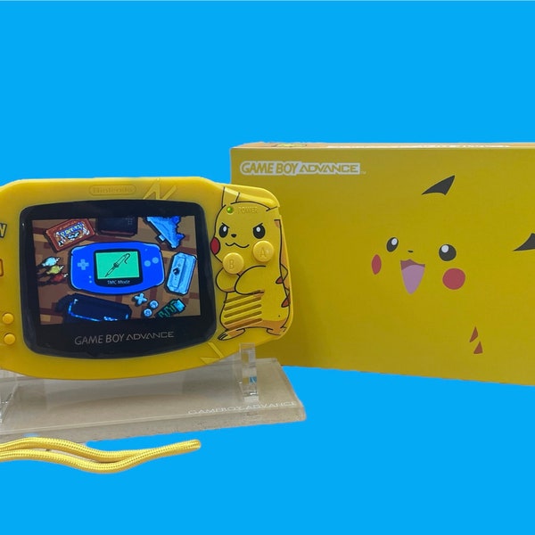 Pokemon Gameboy Advanced Console with Backlight Screen