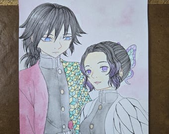 Giyu Tomioka y Shinobu Kocho