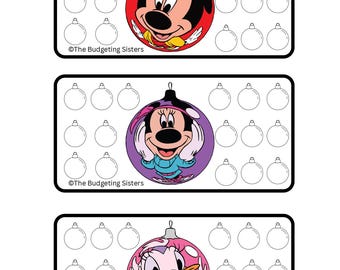 3 in 1 Christmas Ornaments saving challenge