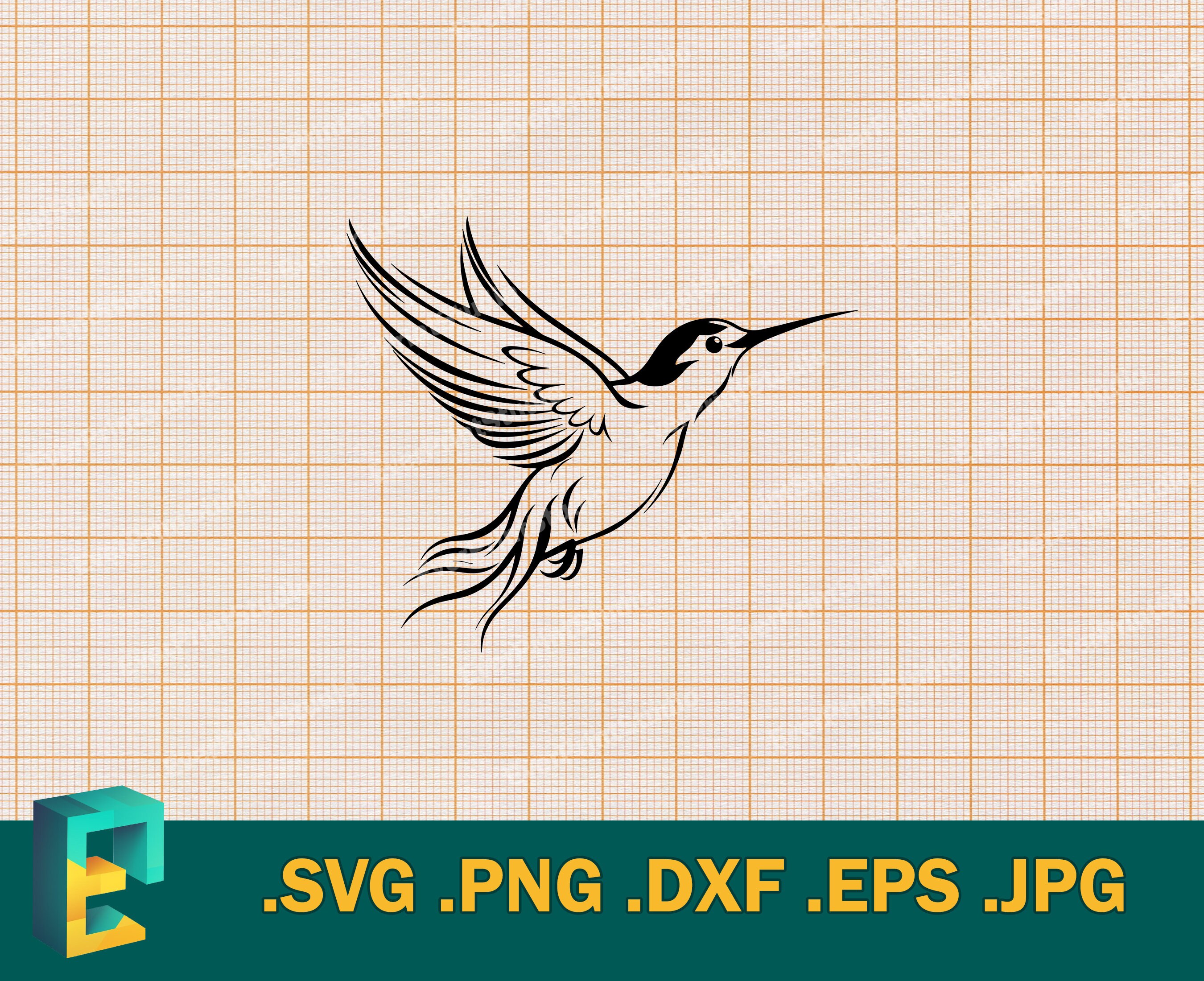 Colibi Svg Colibrí Svg - Cricut, Silueta / Vector Colibríes con archivo de corte ...