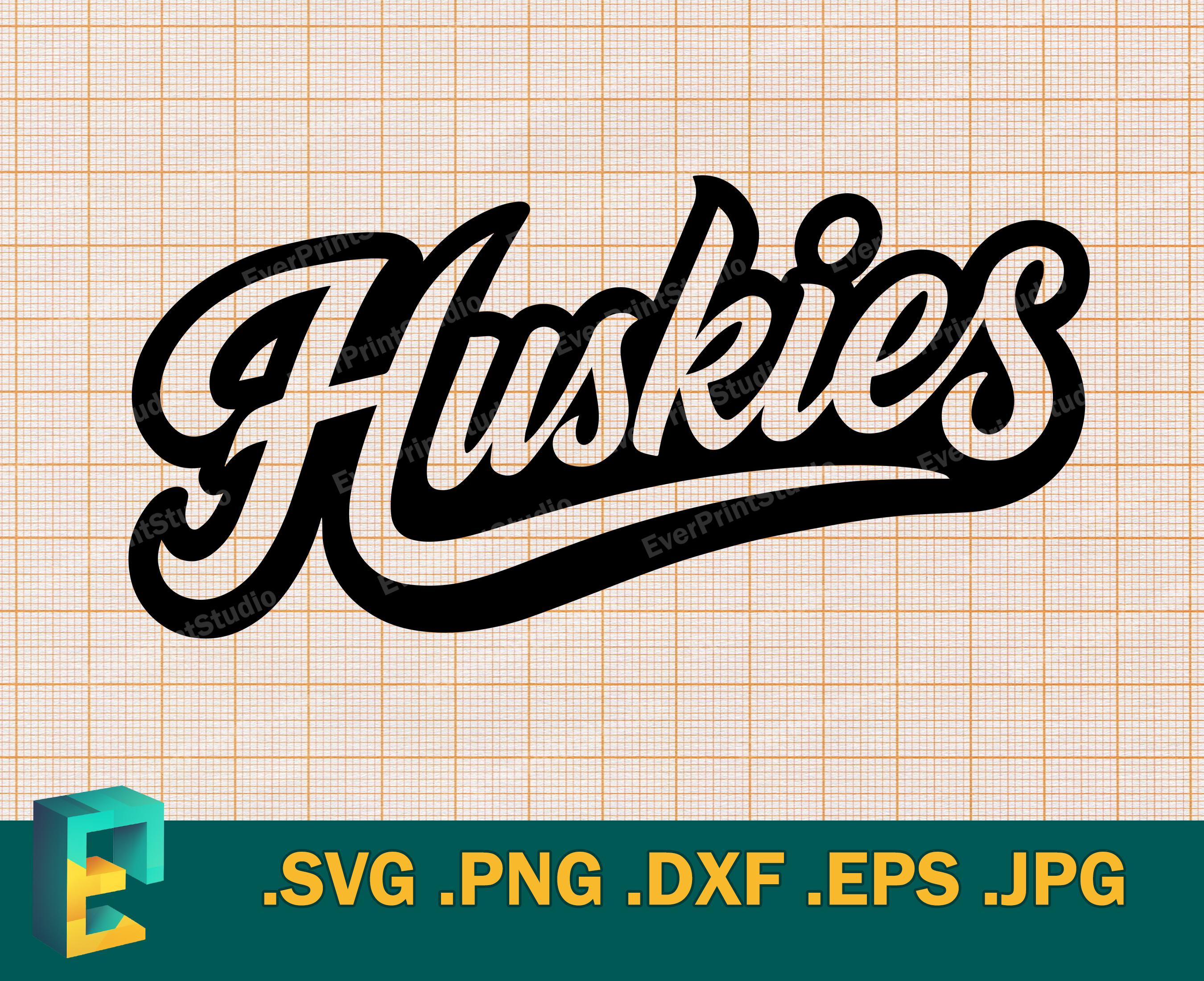 Huskies Team SVG - Cricut, Silhouette Cut File | Little Huskies Kids ...