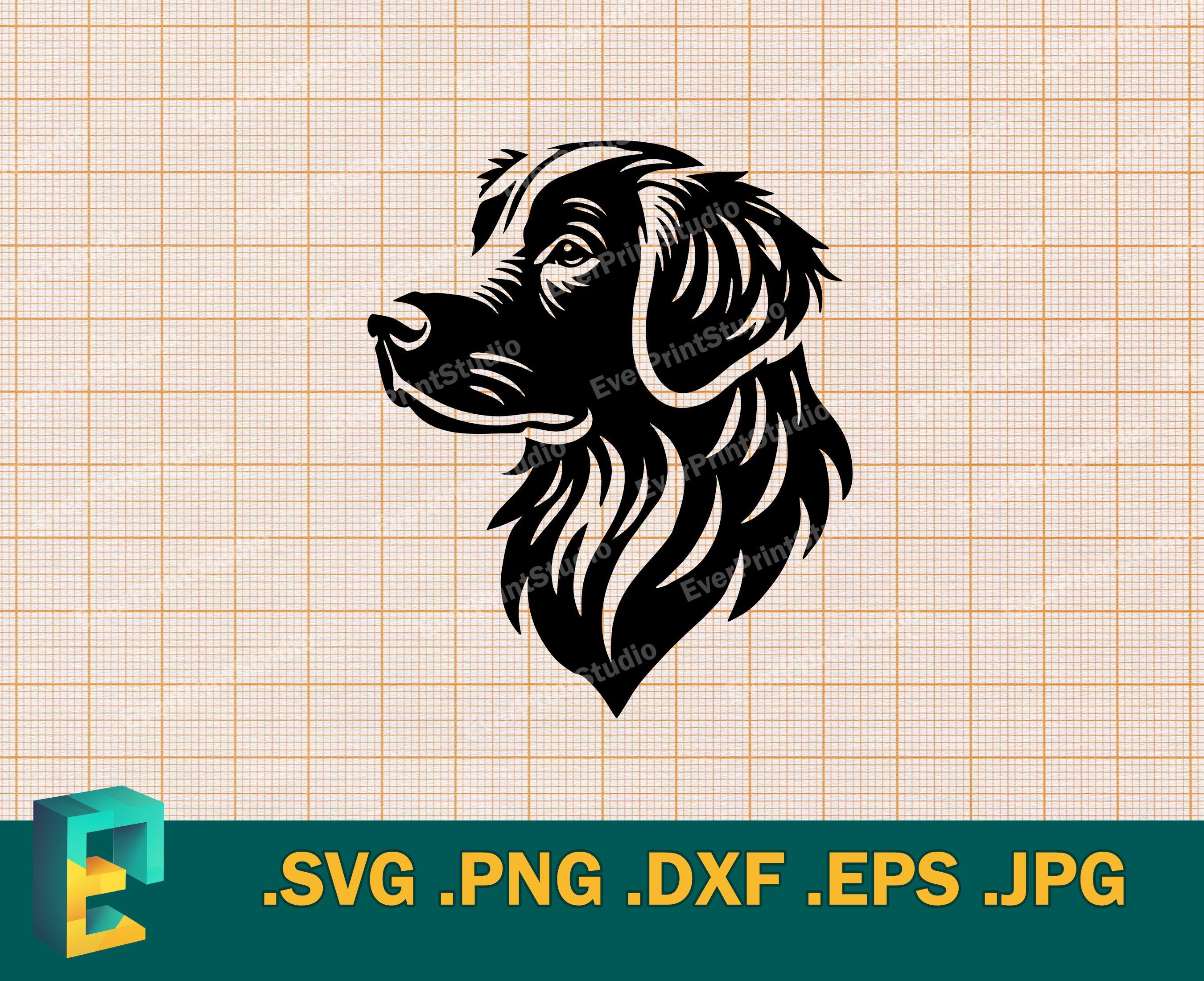 Retriever SVG - Cricut, Silhouette | Vector Labrador Retriever Cut File ...