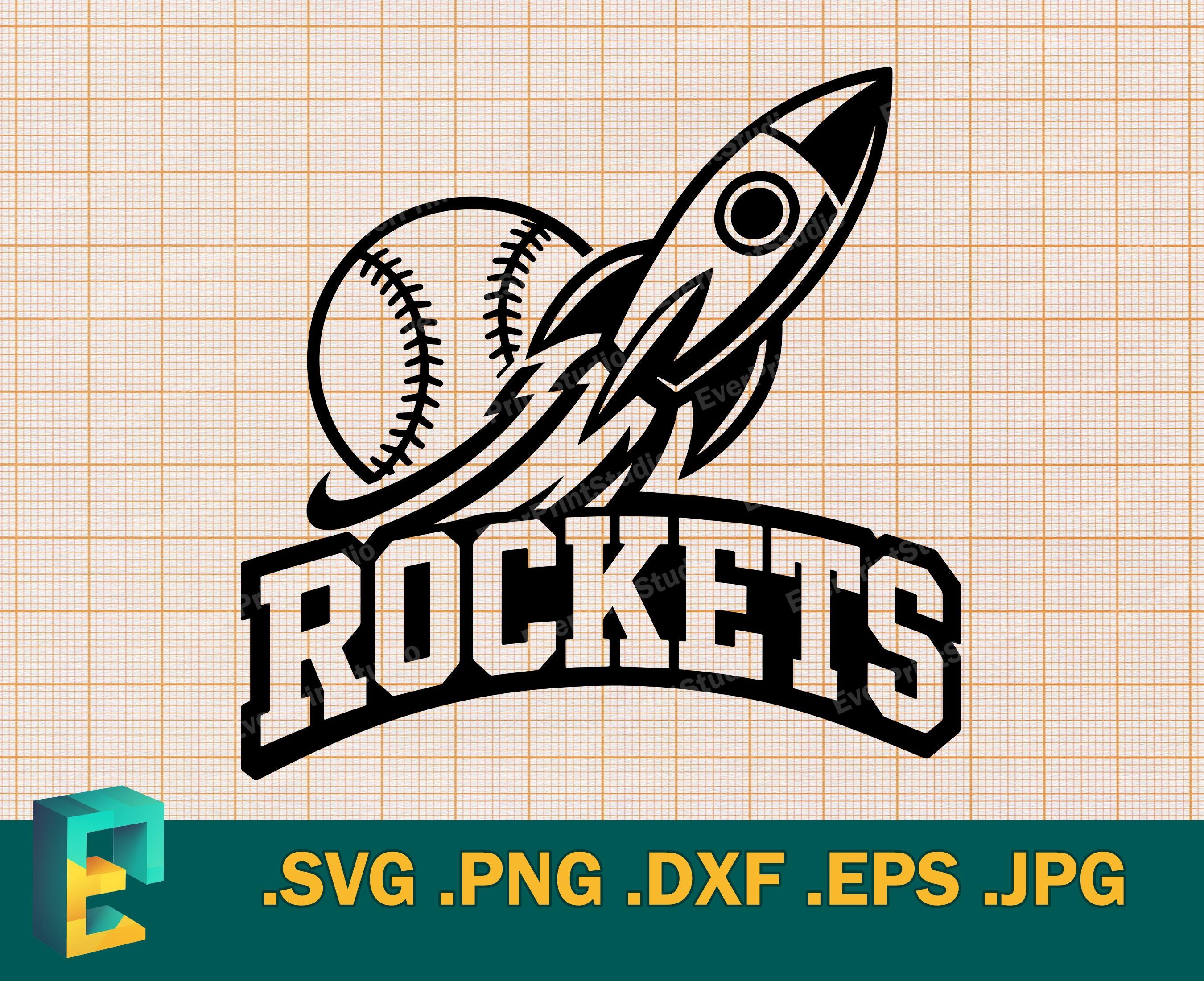 Anna Rockets Svg Rockets Team SVG - Cricut, Silhouette | Vector Rockets Football Mascot ...