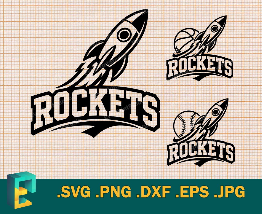 Anna Rockets Svg Rockets SVG - Cricut, Silhouette Cut File | Rockets Basketball Team ...