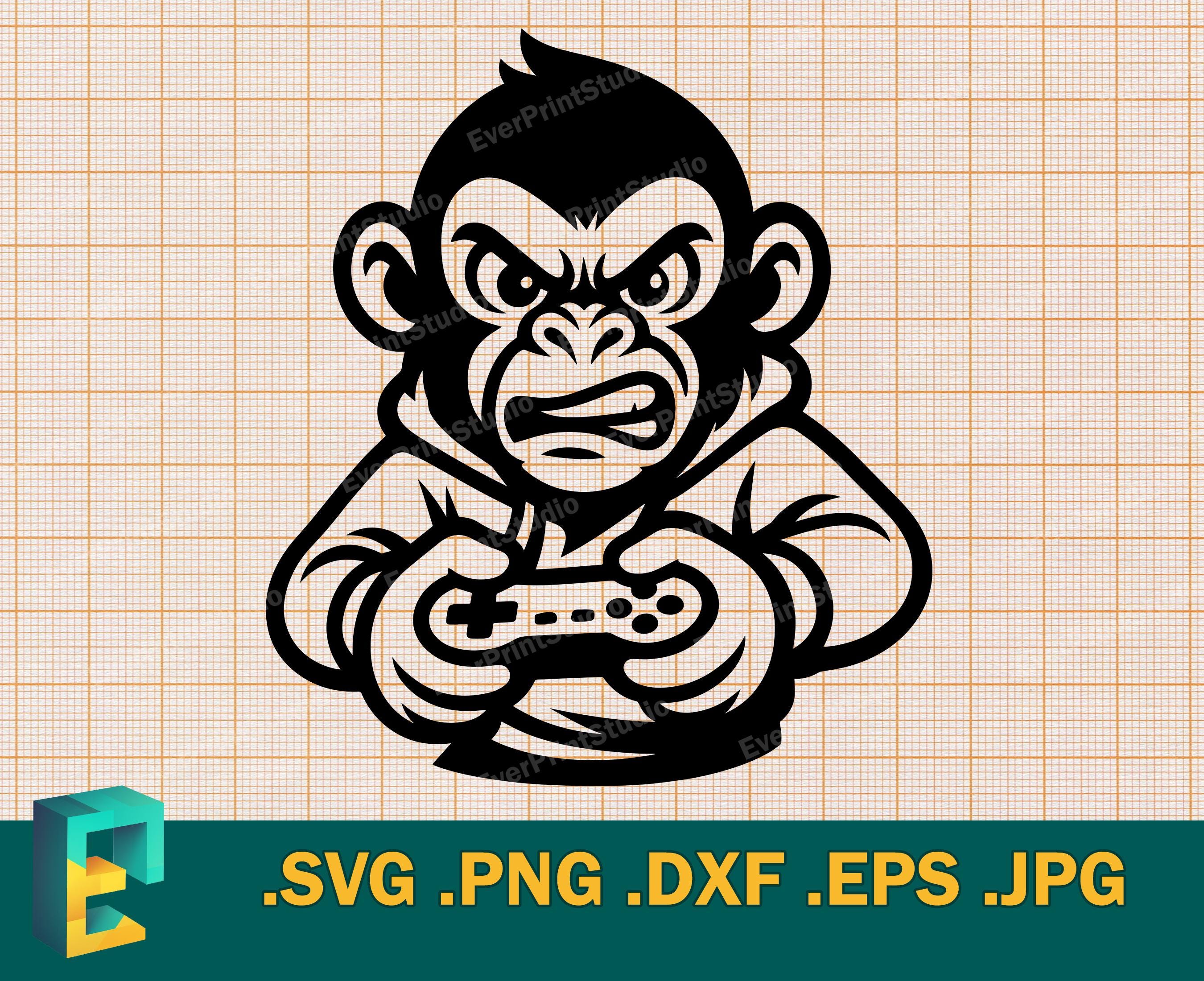 Gaming SVG - Cricut, Silhouette | Vector Video Games Svg | Monkey ...