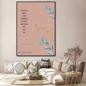 Sagittarius Zodiac Sign Art