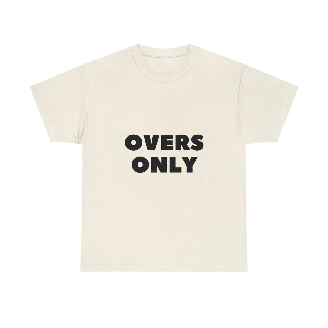 OVERS ONLY. Gambling Gift, Funny Sports Betting Shirt, Gift for Bettors
