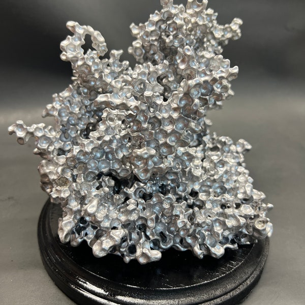 Aluminum water bead orbeez alien coral sculpture