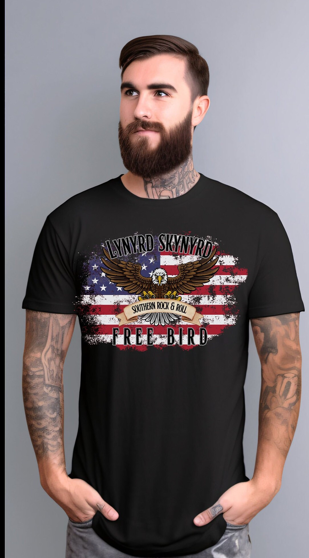 Lynyrd Skynyrd T-Shirt – Southern Rock Fan-Shirt In Schwarz, Offizielles Merch In S-XXL