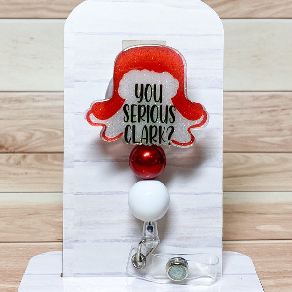 You Serious Clark? Interchangeable Retractable Badge Reel