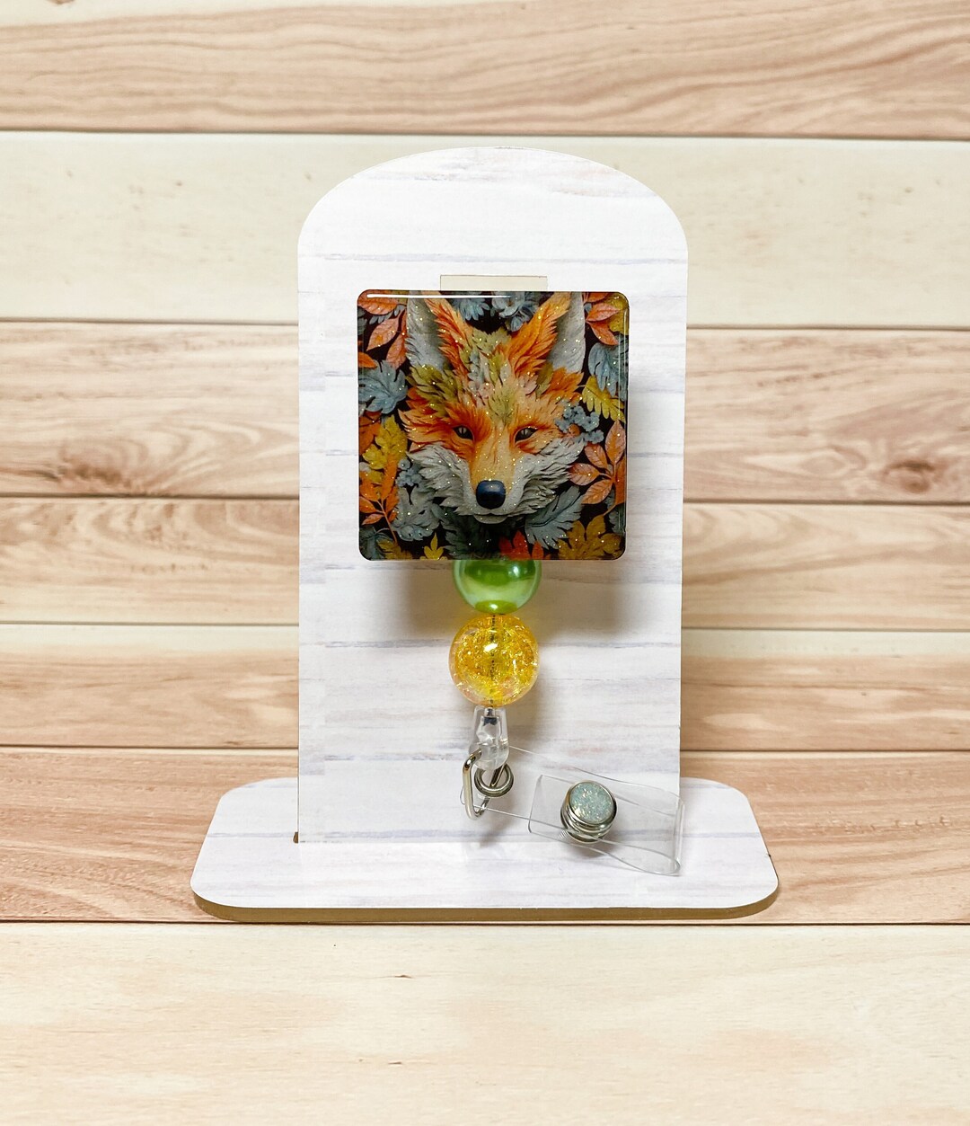 Fox Interchangeable Retractable Badge Reel - Etsy