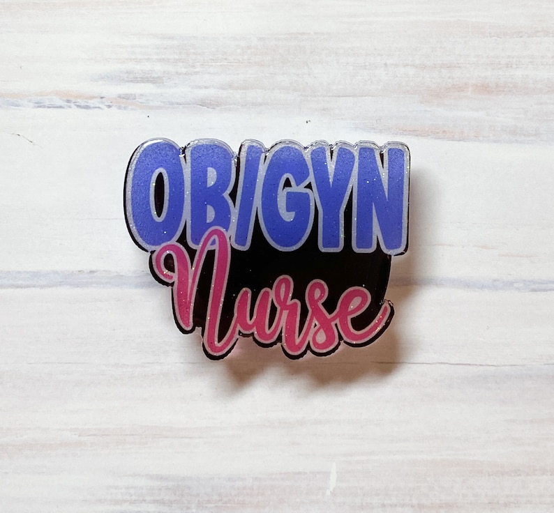 OB/GYN Nurse Interchangeable Retractable Badge Reel - Etsy