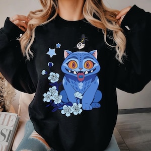 Cute Derpy Kpop Demon Hunters Tiger PNG, Derpy Demon Hunters PNG, Derpy the Tiger And Bird Demon Hunter Png, Digital File Download