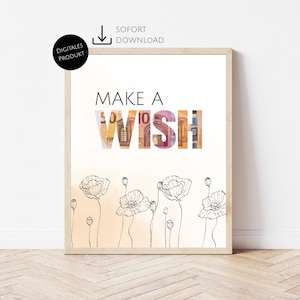 Geld cadeau voor verjaardag, creatief geld cadeau wensvervuller verjaardagscadeau geld, verjaardagskaart last minute cadeau, downloaden
