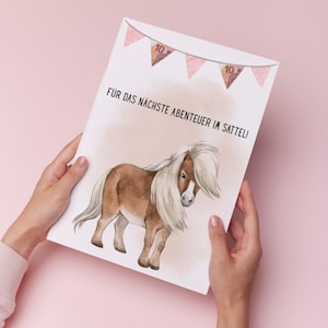 Money gift riding horse girl boy – creative gift for riders & horse fans gift idea for rider