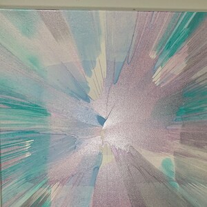 Spin Art - Glow-in-the-Dark - Acrylic - 14&quot; x 14&quot;