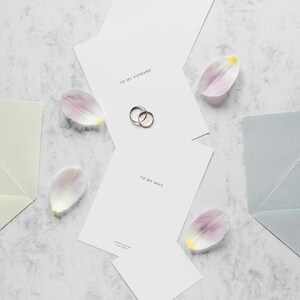 Libros de votos matrimoniales editables / Plantillas plegables y de una sola cara / Libros de votos imprimibles / Papelería minimalista para bodas