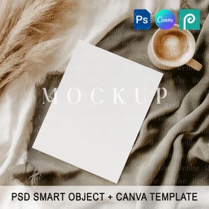 Canva-krantenmodel, blanco kaartkrant PSD-mockup, gevouwen kaartmodel, 8,5 x 11 trouwprogramma Boho-krantenmodel, mock-up png PNGEgg