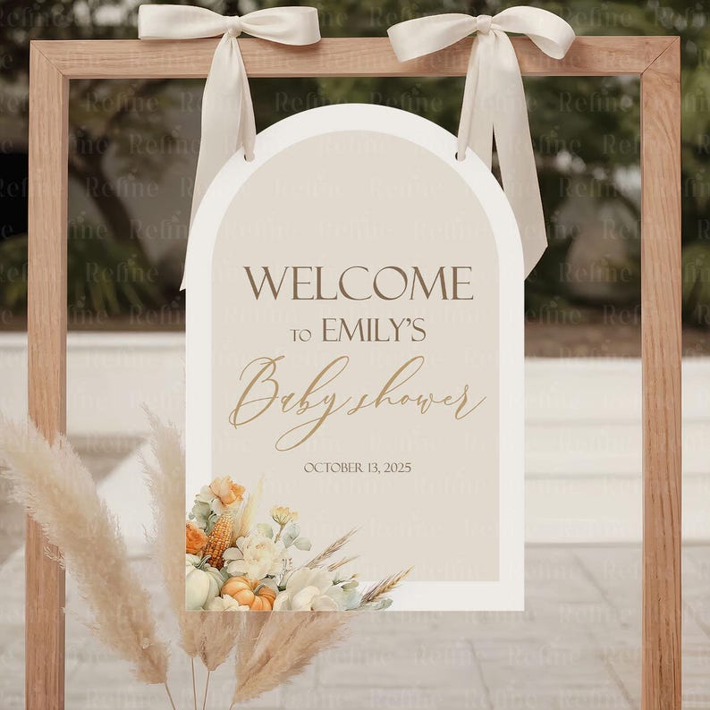 Arched Welcome Sign Mockup, Event Poster Template, Wedding or Birthday ...