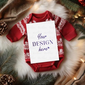 Mockup di biglietto regalo di Natale, Mockup di invito per baby shower invernale, Mockup di biglietto di auguri, Mockup di biglietto di Capodanno 5x7, Mockup di cartolina per le vacanze del bambino