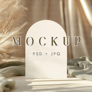 Arch Card Mockup, Convite Mockup, Cartão Mockup 5x7, Menu Mockup, Programa Card Mock-up, Convite de Casamento Mockup, cartão de felicitações PSD