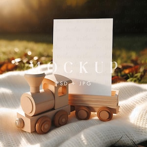 Babyshower uitnodiging kaartmodel, genderneutrale kaart PSD, kinderen verjaardagsfeestje uitnodigen mockup sjabloon, Boho minimalistische uitnodigingsmodel