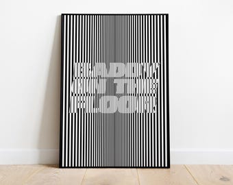 Jamie XX | Baddy On The Floor | Music Print | Techno Print | House Music | Bold | Lyrics | Quote | Trendy Print | A3 A4 A5 | DJ