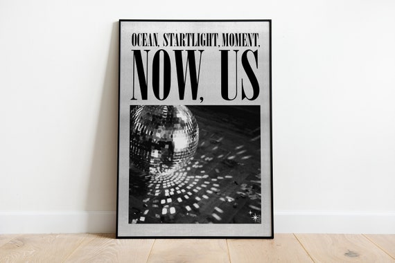 Peggy Gou Starry Night Print | Music Print | Disco Print | House Music | Bold | Lyrics | Quote | Funky Print | A3 A4 A5 | DJ