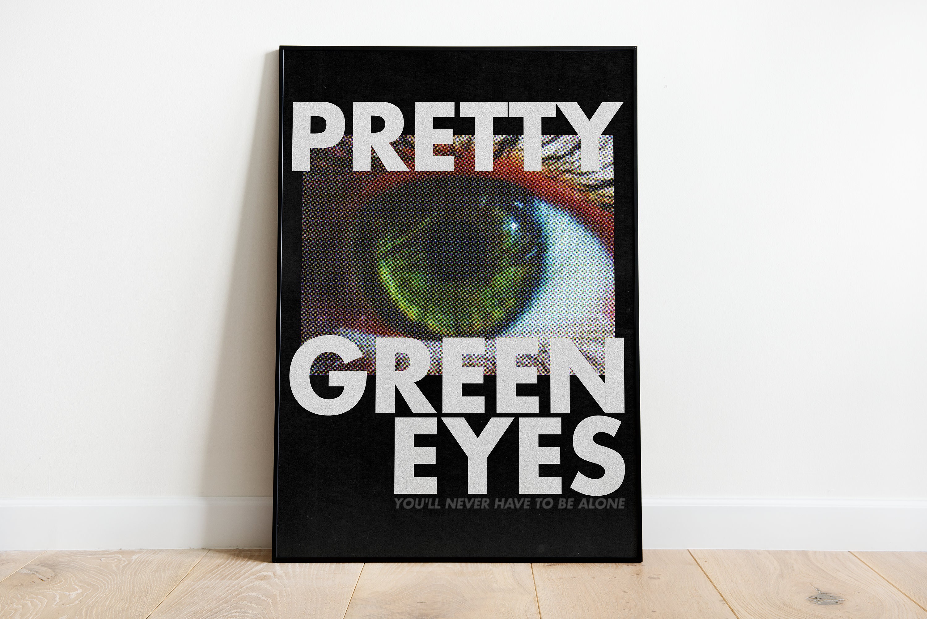 Kettama Pretty Green Eyes | Music Print | Techno Print | House 